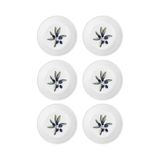 The Mia Olivos Yemek Tabağı 6Lı Set 20 Cm Ovs0011