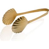 The Mia Ostrica Gold Çelik Salata Maşası - Altın - Standart