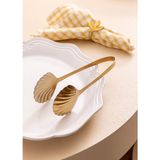 The Mia Ostrica Salata Maşası Gold 24 cm - Altın - 1