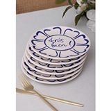 The Mia Palma Pasta Tabağı 6lı Set 19 Cm Çok Renkli