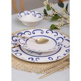The Mia Palma Yemek Tabağı 6lı Set 20 cm - Tek Ebat - Çok Renkli