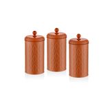 The Mia Prizma Terracota 1.20 lt Çay Şeker Kahve Kavanozu