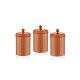 The Mia Prizma Terracota 1 lt Çay Şeker Kahve Kavanozu