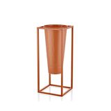 The Mia Prizma Terracota 70x30x30 cm Saksı ve Vazo