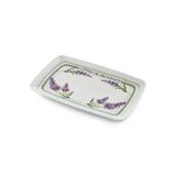 The Mia Provence Lavanta Dikdörtgen Servis Tabağı 31X20 Cm