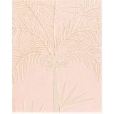 The Mia Pudra Pamuklu Püsküllü Throw Koltuk Şalı 170 x 130 cm