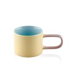 The Mia Rainbow Porselen 270 ml Sarı Kupa