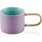 The Mia Rainbow Porselen Kupa Mor 270 ml - Renkli