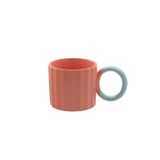 The Mia Runden Porselen Kupa Pembe 250 ml