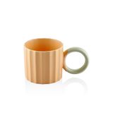 The Mia Runden Porselen Kupa Sarı 250 ml