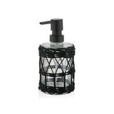 The Mia SBN0074 Rattan Siyah 330 ml Sıvı Sabunluk