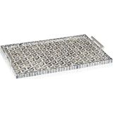 The Mia Sedef Seramik Dikdörtgen Tepsi 55 x 35 cm - Standart