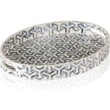 The Mia Sedef Seramik Oval Tepsi 50 x 36 cm - Standart