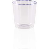 The Mia Simple Su Bardağı Mavi 300 Ml Şeffaf