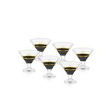 The Mia Siyah Gold 6'lı Set Glow Dondurmalık