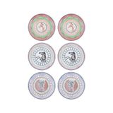 The Mia Spring Pasta Tabağı 6Lı Set 19 Cm Spr0001