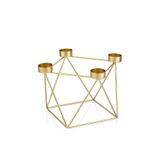 The Mia Tealight Mumluk Metal -Gold- 23 x 16 cm