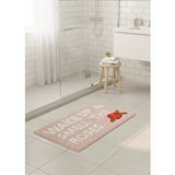 The Mia Wake Up And Smell The Roses Banyo Paspası 60x100cm Çok Renkli