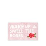 The Mia Wake Up And Smell The Roses Renkli Pamuklu Banyo Paspası 60 X 100 Cm