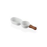 The Mia Woody 35x10 cm Porselen Servis