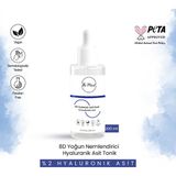The Miel 8D Hyaluronik Asit Tonik %2 Nemlendirici Etkisiyle Tüm Cilt Tiplerine Uygun 200 ml