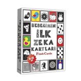 The Monarch Co 0-12 Ay Bebek Zeka ve Gelişim Kartları - Yenidoğan Siyah Beyaz Yüksek Kontrastlı Görsel Eğitim Seti