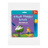 The Monarch Co Aqua Magic Book Mevsimler Sihirli Su Boyama Kitabı - Leke Yapmayan Tekrar Kullanılabilir Su Kalemli Eğitici Boyama Seti (3+ Yaş)