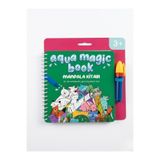 The Monarch Co Aqua Magic Book Sihirli Su Boyama Kitabı - Mandala, Leke Yapmaz Yeniden Kullanılabilir Eğitici Oyuncak (3+ Yaş)