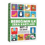 The Monarch Co Bebeğimin İlk Zeka Kartları 12-24 Ay - Eğitici Görsel Hafıza ve Konuşmaya Destek Bebek Flash Kart