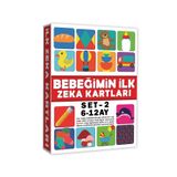 The Monarch Co Bebeğimin İlk Zeka Kartları | 6-12 Ay Eğitici Görsel Gelişim Flash Kartları | Bebek Öğretici Kart