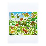 The Monarch Co Dinosaur World Tekrar Kullanılabilen Eğitici Sticker Aktivite Seti - Yıkanabilir Çıkartmalı Dinazor Oyuncak Kitabı (+3 Yaş)