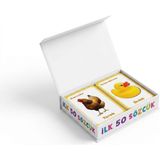 The Monarch Co Ilk 50 Sözcük Eğitici Bebek Zeka Kartları - Gerçek Görselli Konuşma Destekleyici Flashcard Seti
