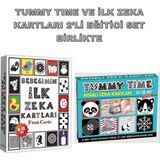 The Monarch Co Tummy Time Aynalı Zeka Kartları ve Siyah Beyaz Yüksek Kontrast Bebek İlk Zeka Kartı (0-12 Ay)