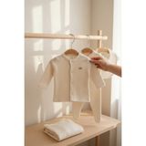 The Nest Kids Welcome Home Premium Organik Hastane Çıkışı Seti - Bej - Yenidoğan