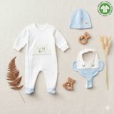 The Nest Kids Wild Nest Premium Organik Hastane Çıkışı Seti - Çok Renkli - Yenidoğan
