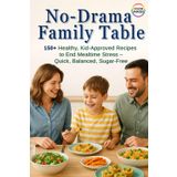 The No-Drama Family Table: 150+ Healthy, Kid-Approved Recipes to End Mealtime Stress – Quick, Balanced, and Sugar-Free: Healthy Meals Kids Love – ... Picky Eaters and Stress-Free Family Dinners