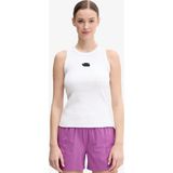 The Nort Face W Slım Rıb Tank Kadın Beyaz T-Shirt NF0A8BVTFN41