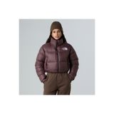 THE NORTH FACE 1996 Retro Nuptse Kısa Kadın Bordo Mont