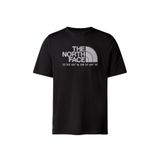 The North Face 24/7 Logo Graphic Sleeve Erkek Siyah T-Shirt.-