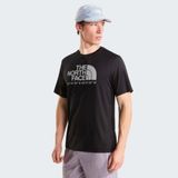 The North Face 24/7 Logo Graphic Sleeve Erkek Siyah T-Shirt.- - XL