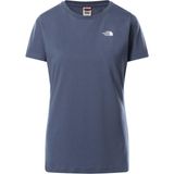 The North Face 4T1A Simple Dome Pamuklu Mavi Kadın T-shirtt