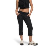 The North Face Afrodit 2.0 Kapri Pantolon, S, NF0A2UO6, Tnf Siyah-npf, Kadın
