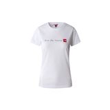 The North Face Bayan never Stop Exploring Short Sleeve Shirt XS Beyaz