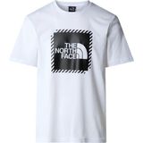 The North Face Beyaz Erkek Bisiklet Yaka Baskılı T-Shirt NF0A894YFN41_M Bıner Graphıc 2 Tee - XL