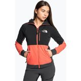 The North Face Dawn Turn Hybrid Ventrix Hoodie Kadın Kapüşonlu Mont - S - Siyah - Turuncu