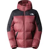 The North Face Diablo Down Kapüşonlu Hoodie Kadın Mont Kırmızı/siyah - XS - Renkli