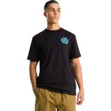 The North Face Drip Logo Relaxed Graphic Erkek Siyah Outdoor T-Shirt NF0A8GABJK31 - M