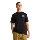 The North Face Drip Logo Relaxed Graphic Erkek Siyah Outdoor T-Shirt NF0A8GABJK31