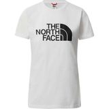 The North Face Easy Kadın Beyaz Baskılı Bisiklet Yaka Tişört - XS