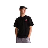 The North Face Erkek 1966 Half Dome Relaxed Short Sleeve T-Shirt (1'li paket), Tnf Siyah, S